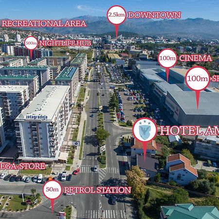 Hotel Ambiente Ποντγορίτσα Εξωτερικό φωτογραφία